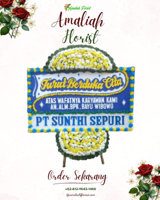 Papan Bunga Duka di Ampel