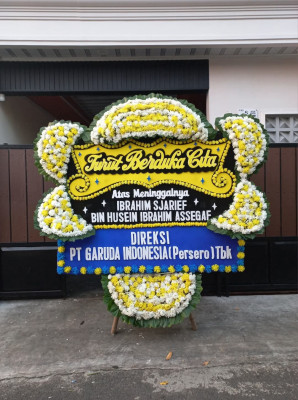 Papan Bunga Duka di Ampel