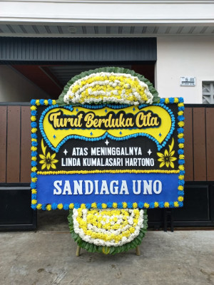 Papan Bunga Duka di Ampel